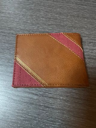 Cartera Hogwarts Marrón y Dorada