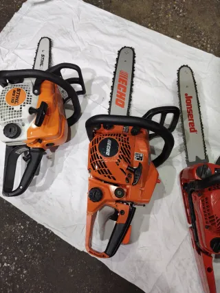 Lote 4 Motosierras Stihl, Echo, Jonsered