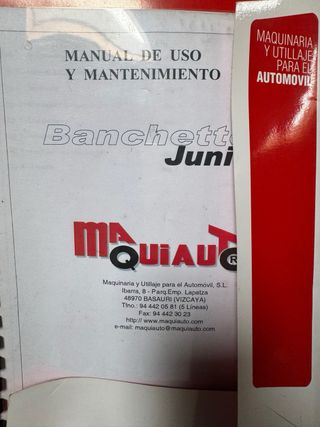 Banco Prueba Alternadores y Arranques Maquauto