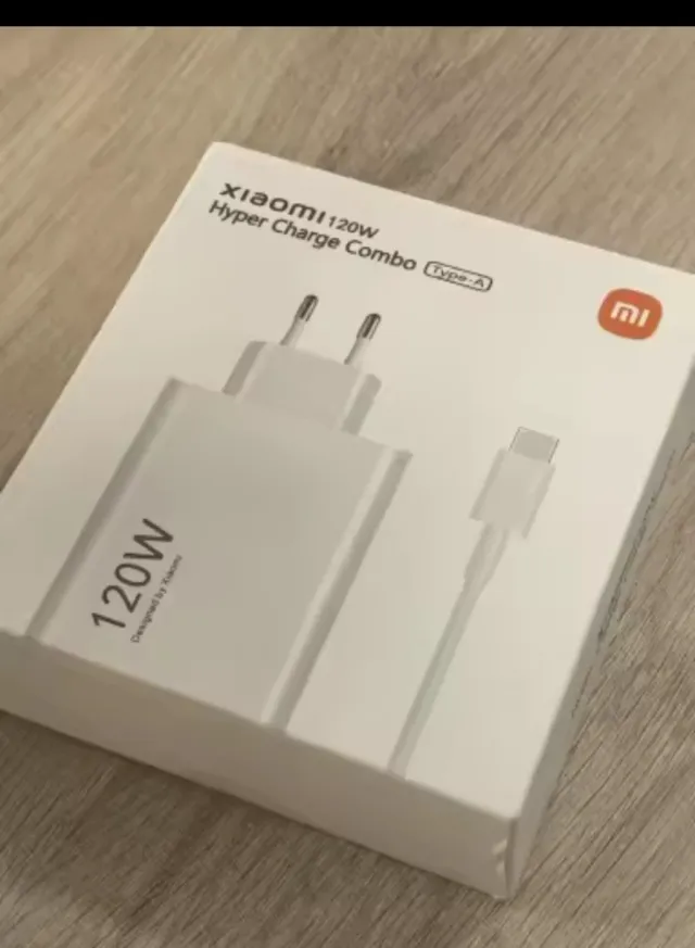 Cargador Xiaomi 120W  Nuevo