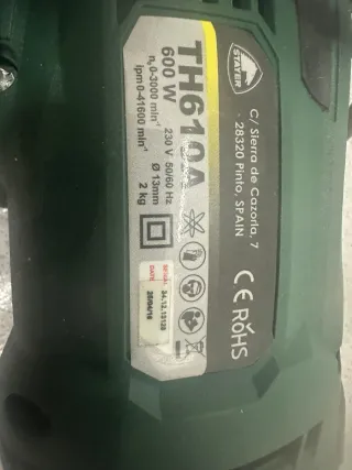 Taladro Eléctrico Stayer 600W