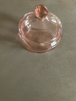 Set 3 bottiglie in vetro colorato