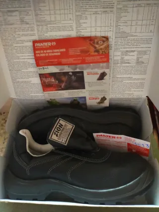 Zapatos de seguridad Zion Panter negros