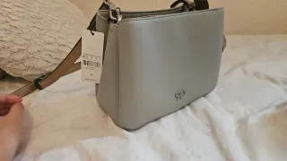 Bolso Mango Gris