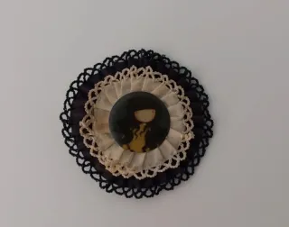 Pasador pelo niña Gorjuss