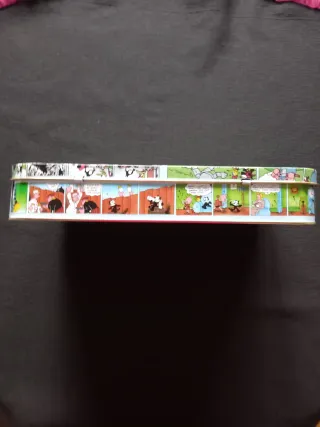 Caja metálica "Félix The Cat" antigua.