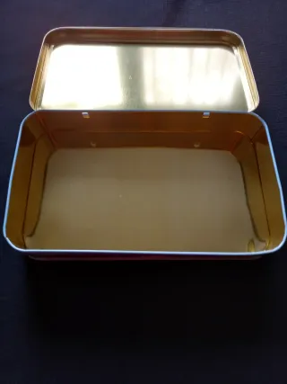 Caja metálica "Félix The Cat" antigua.