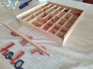 Alfabeto Montessori Madera