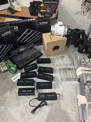 LOTE COMPLETO CULTIVO INDOOR – LED PLATINUM KING