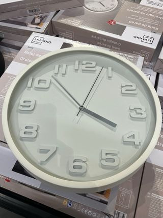 Reloj de Pared LIVARNO HOME Blanco