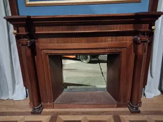 Chimenea Roble Decorativa