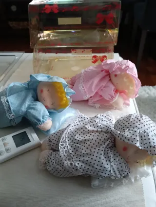 Muñecas musicales de trapo con movimiento 9€ c/u