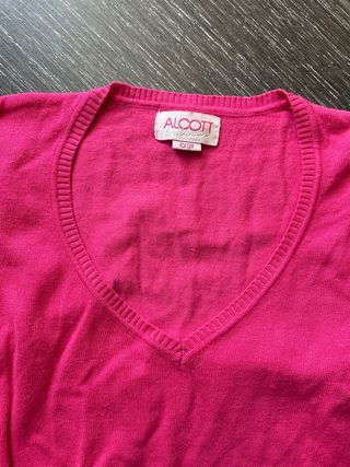 Maglioncino rosa Alcott con toppe sui gomiti