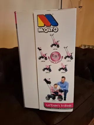 Bici Bebé Molto Urban Trike 5 en 1, soft control