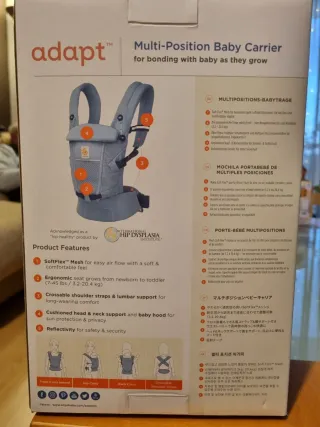 Mochila Portabebés Ergobaby Adapt + polar