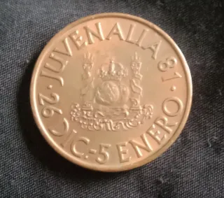 Moneda Juvenalia 81 / 26 DIC-5 ENERO