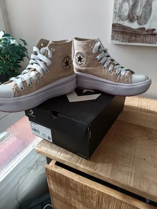 Zapatillas Converse Mujer Talla 38 Beige