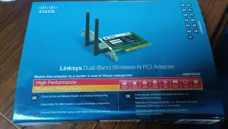 Linksys Dual-Band Wireless-N PCI Adapter WMP600N
