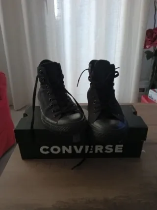 Converse Zapatillas Tobilleras Negras