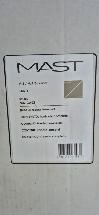Capazo para carro M.3/M.4 MAST
