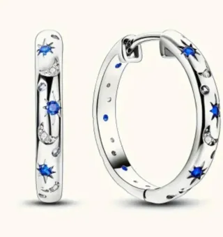 Anillo y Pendientes BALEARYC Estrellas Azules