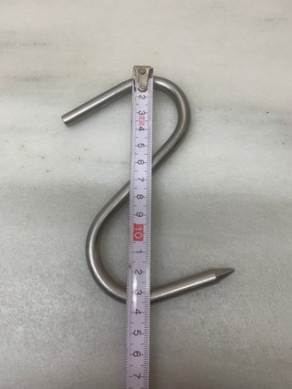 Ganchos de carnicería acero inoxidable
