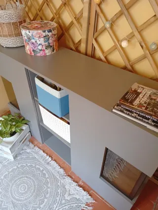 Mueble de salón almacenaje y vitrina TV aparador