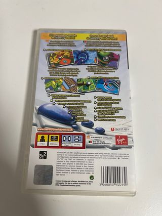 Juego PSP Mercury Meltdown Puzzle