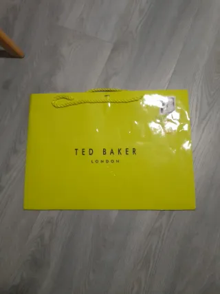 Abrigo Ted Baker azul talla 4