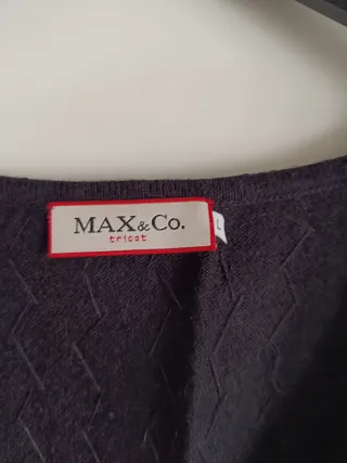 Top nero con paillettes Max &co