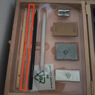 Set de carboncillos Crelando 26 piezas