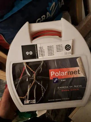 2x1 Cadenas de nieve distinta medida