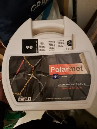 2x1 Cadenas de nieve distinta medida