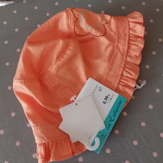 Gorra verano niña flores