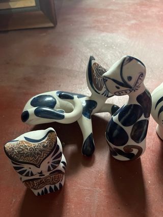 Figuras de porcelana Sargadelos