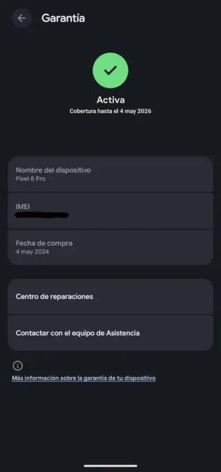 Google Pixel 8 Pro 512GB Negro/Gris