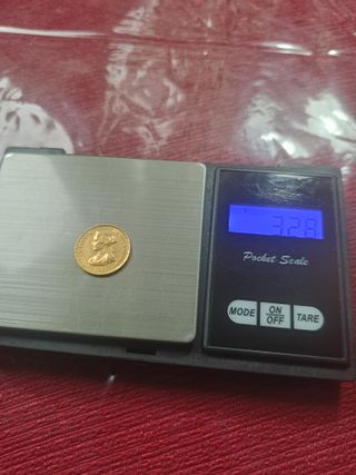 Moneda oro Isabel II....4 escudos