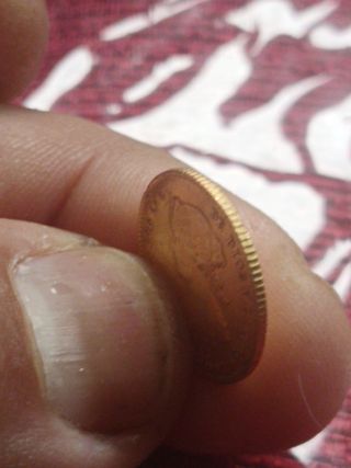 Moneda oro Isabel II....4 escudos