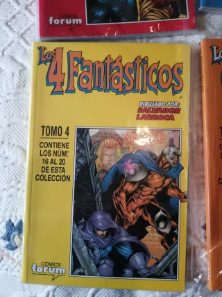 Los 4 Fantasticos retapados Larroca