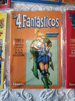 Los 4 Fantasticos retapados Larroca