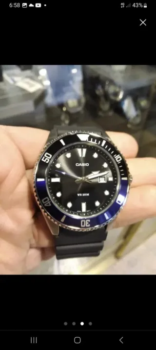 CASIO MDV-107-1A2 SUMERGIBLE A 200M/OFERTA FLASH