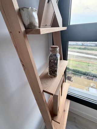 Estantería Escalera Madera