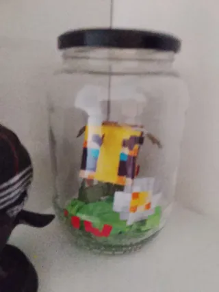 Abeja Minecraft Hecha a Mano