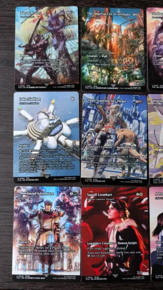 12 Cartas Final Fantasy Magic The Gathering