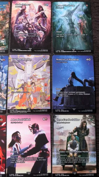 12 Cartas Final Fantasy Magic The Gathering