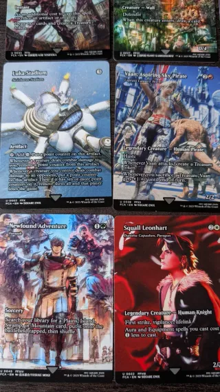 12 Cartas Final Fantasy Magic The Gathering
