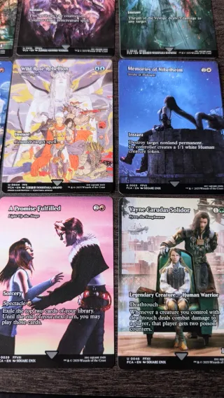 12 Cartas Final Fantasy Magic The Gathering