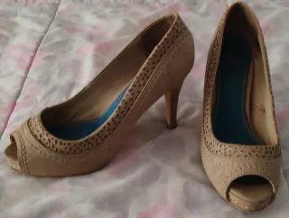 Vestido Fiesta+Joyas+Peep Toe