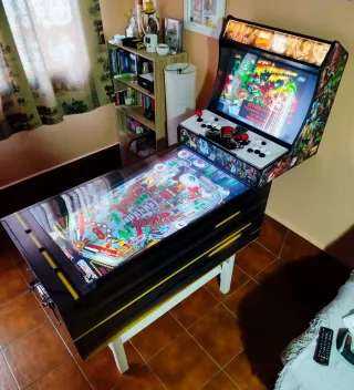 Maquina Arcade y Maquina Pinball