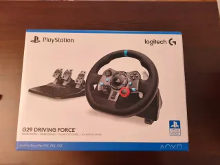 Logitech G29 compatible con PS5/PS4/PS3 y PC